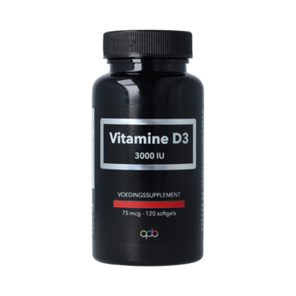 APB Holland APB Holland Vitamine D3 - 3000IU - 75 mcg 120 Softgels
