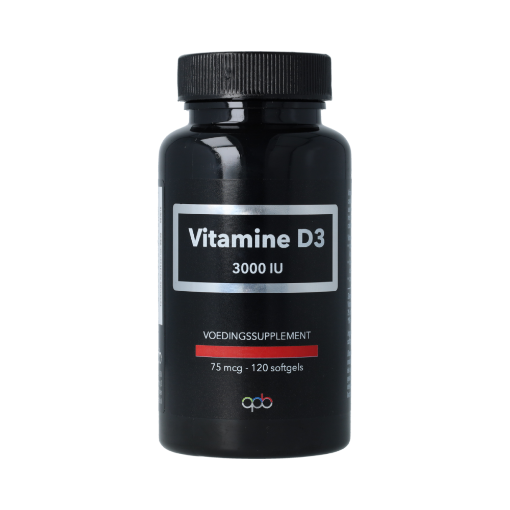APB Holland Vitamine D3 - 3000IU - 75 mcg 120 Softgels