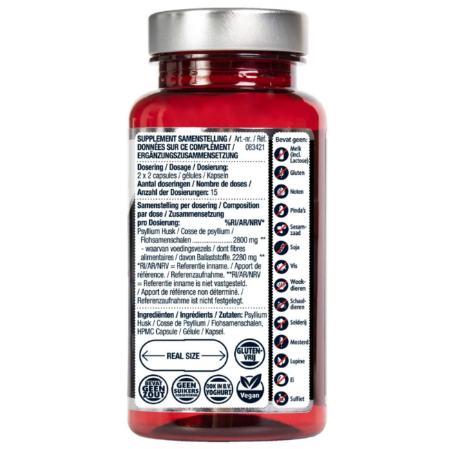 Psyllium Husk 180 Capsules