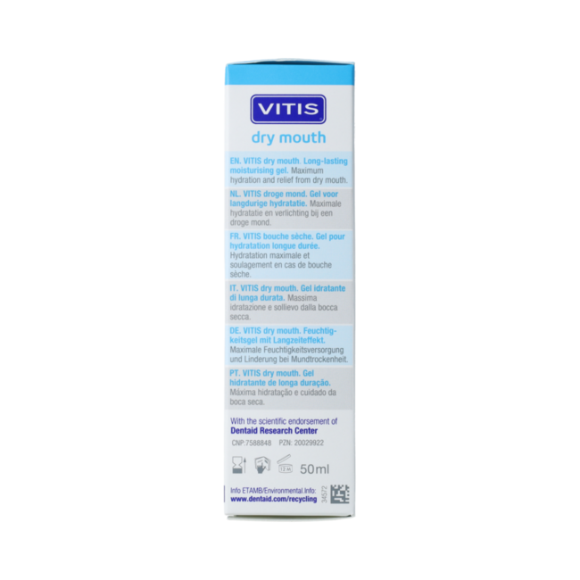 VITIS Droge mond gel 50.00 Milliliter