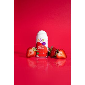 DOZE Vitamins Multi Kids Aardbei - vloeibare multi 50.00 Milliliter