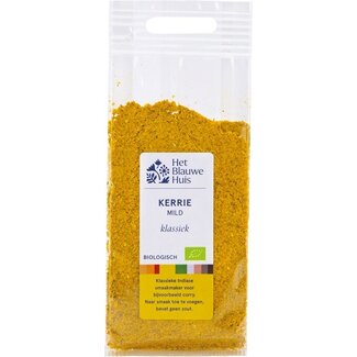 Het Blauwe Huis Kerrie mild bio 50.00 Gram