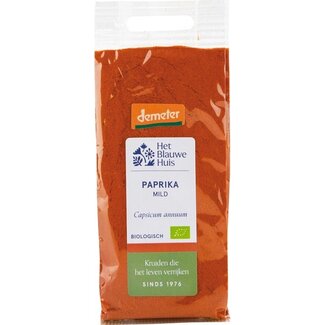 Het Blauwe Huis Paprikapoeder mild bio 30.00 Gram