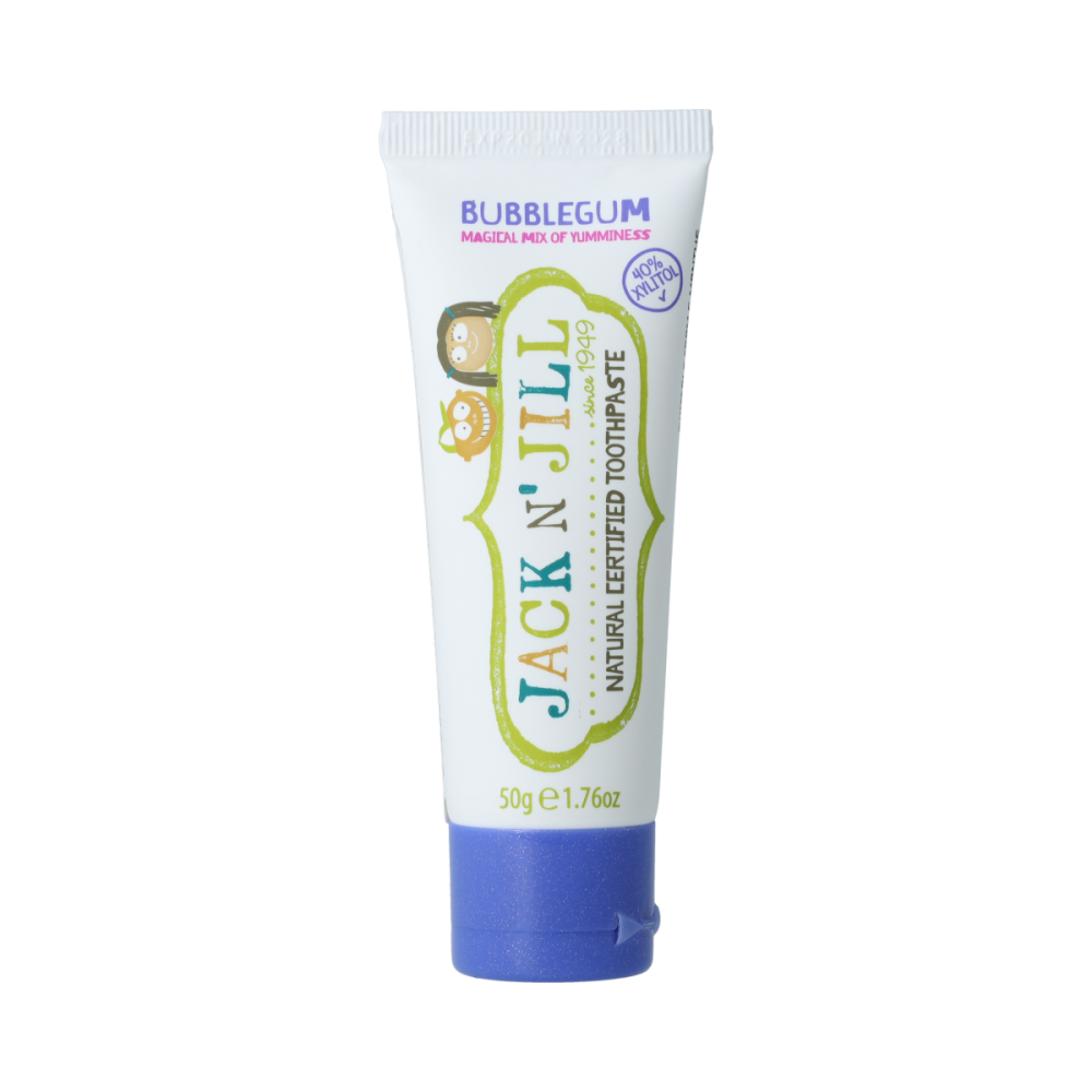Jack N Jill Natural Toothpaste Bubblegum 50.00 Gram