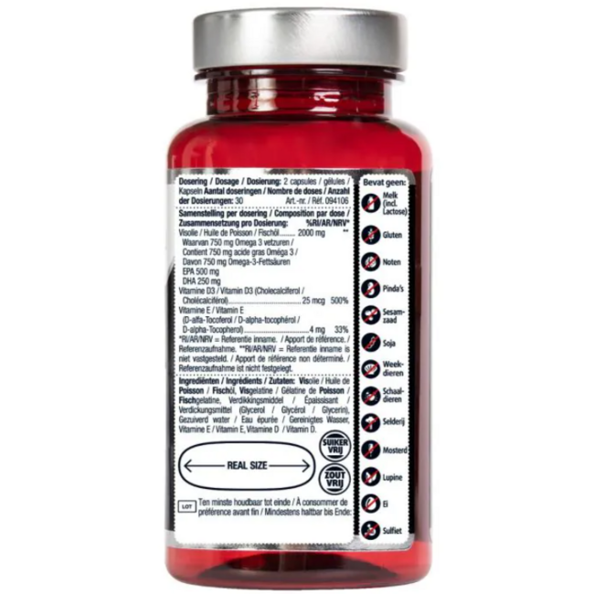 Visolie Omega 3 Sport 60.00 Capsules