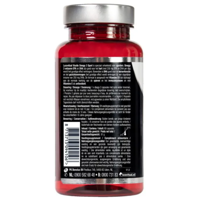 Visolie Omega 3 Sport 60.00 Capsules