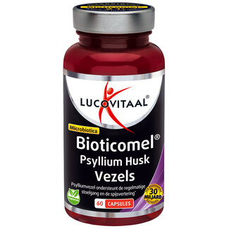 Lucovitaal Bioticomel Psyllium Husk Vezels 60.00 Capsules