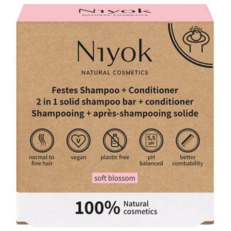 Niyok 2 in 1 shampoo/condition soft blossom 80.00 Gram