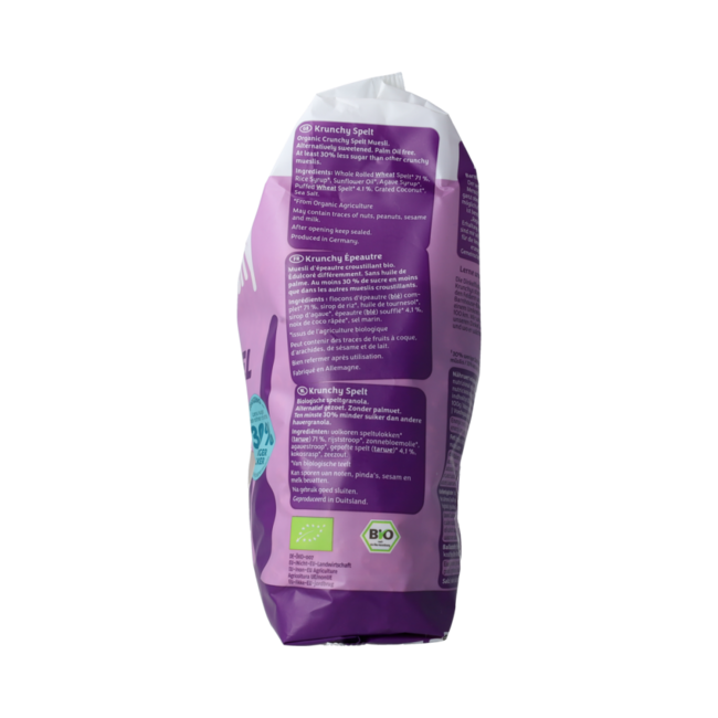 Krunchy spelt bio 600.00 Gram
