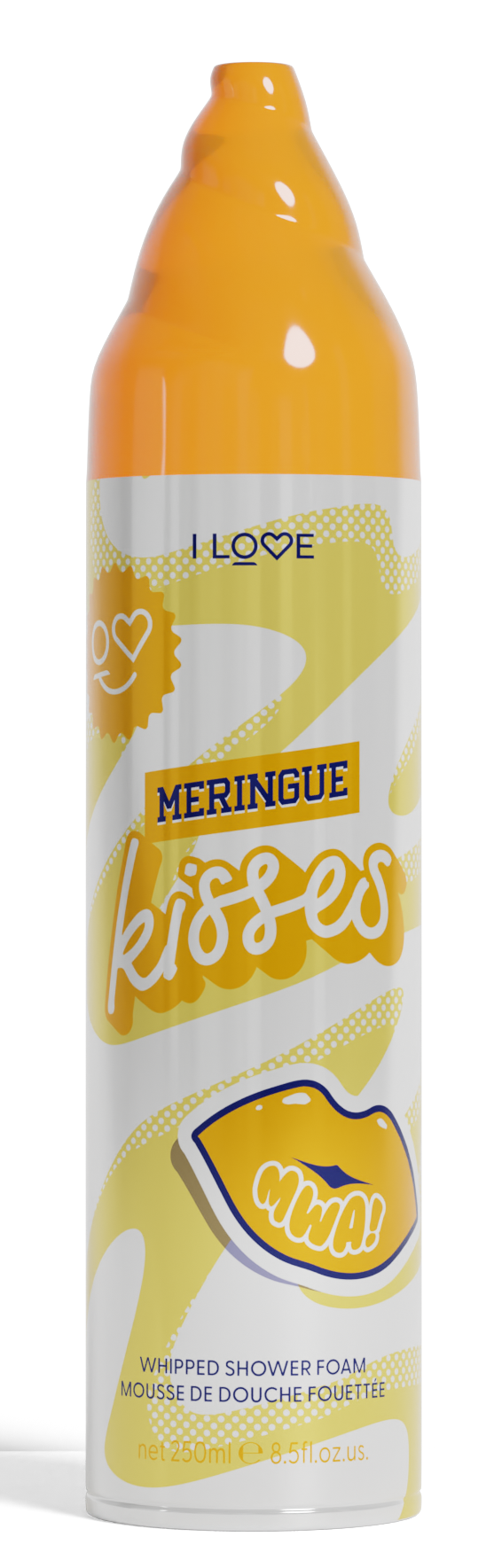 I Love Cosmetics Meringue Kisses Whipped Shower Foam 250.00 Milliliter