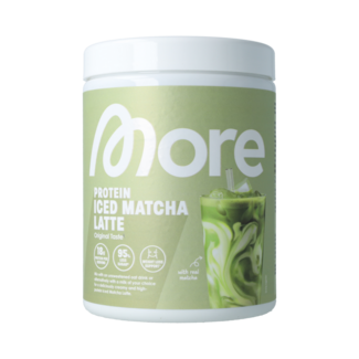More Nutrition More Protein Iced Matcha Latte Original Taste 300.00 Gram