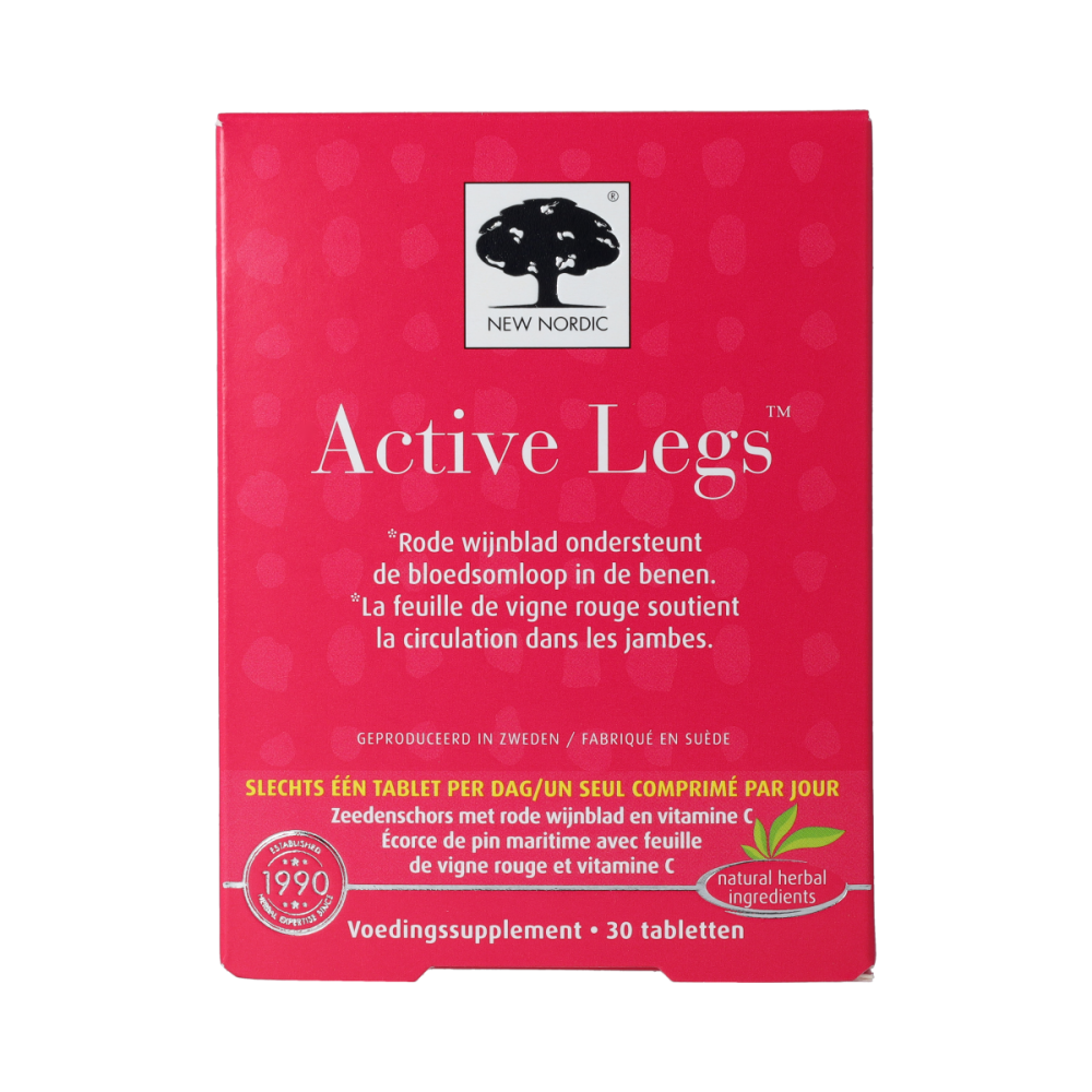 New Nordic Active legs 30.00 Tabletten