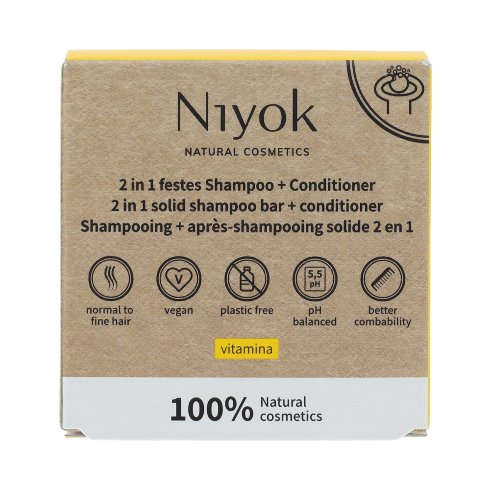 Niyok 2 in 1 shampoo/condition vitamina 80.00 Gram