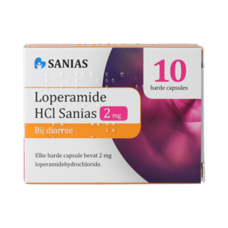 Sanias LOPERAMIDE HCL SANIAS CAPSULE 2 MG 10.00 Stuks
