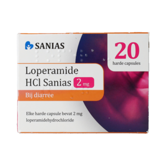 Sanias LOPERAMIDE HCL SANIAS CAPSULE 2 MG 20.00 Stuks