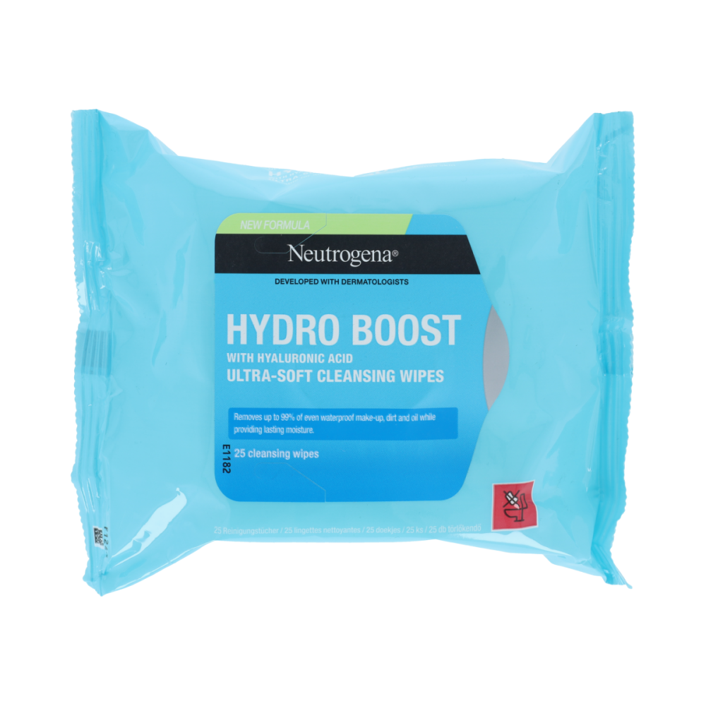 NEUTROGENA HYDR BOOST WIPES 25.00 Stuks