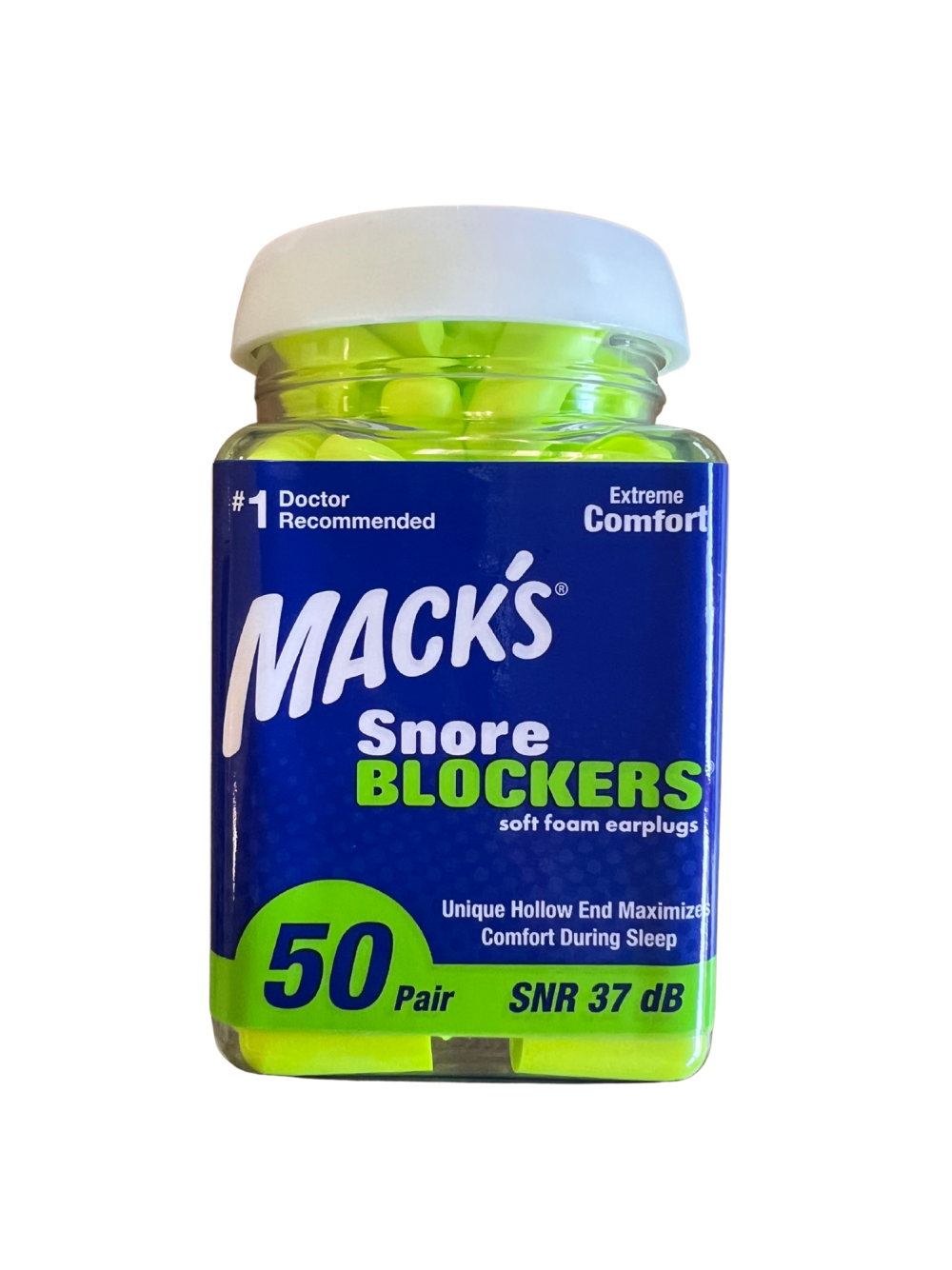Macks Snore Blockers 50.00 Paar
