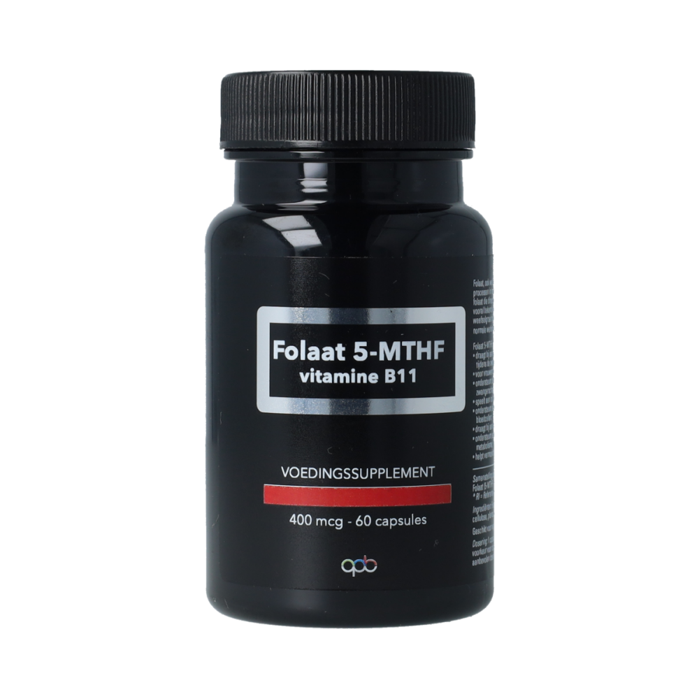 APB Holland Folaat 5-MTHF vitamine B11 - 400mcg 60.00 Capsules