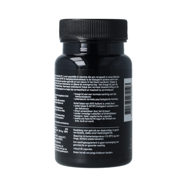 Folaat 5-MTHF vitamine B11 - 400mcg 60.00 Capsules