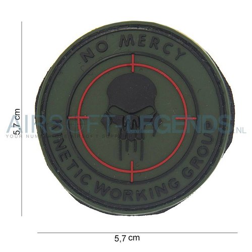 JTG No Mercy Rubber Patch OD JTG No Mercy Rubber Patch OD