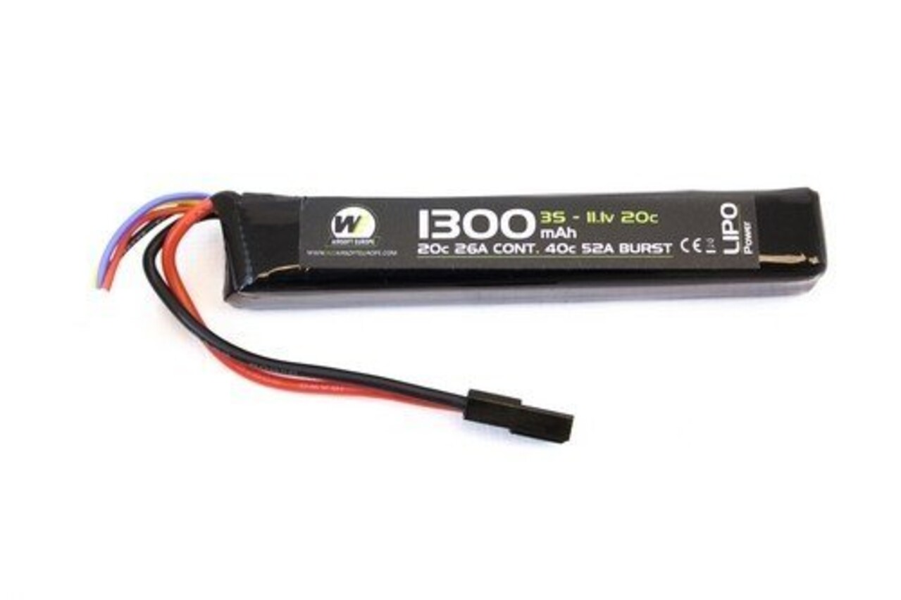 Nuprol 11.1v LiPo 1300Mah 20C Stick type Mini Tamiya Nuprol 11.1v LiPo 1300Mah 20C Stick type Mini Tamiya