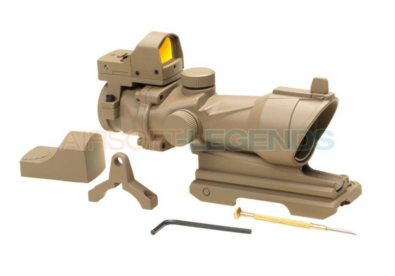 Aim-O 4x32 QD Combo Combat Scope Desert
