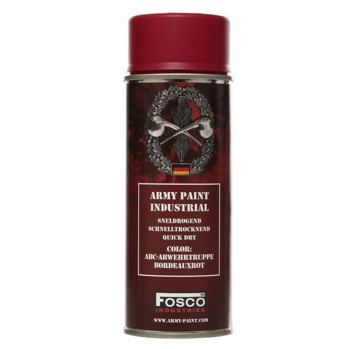 Fosco Fosco Army Paint 400ml - ABC-Abwehrtruppe Bordeauxrot Fosco Fosco Army Paint 400ml - ABC-Abwehrtruppe Bordeauxrot