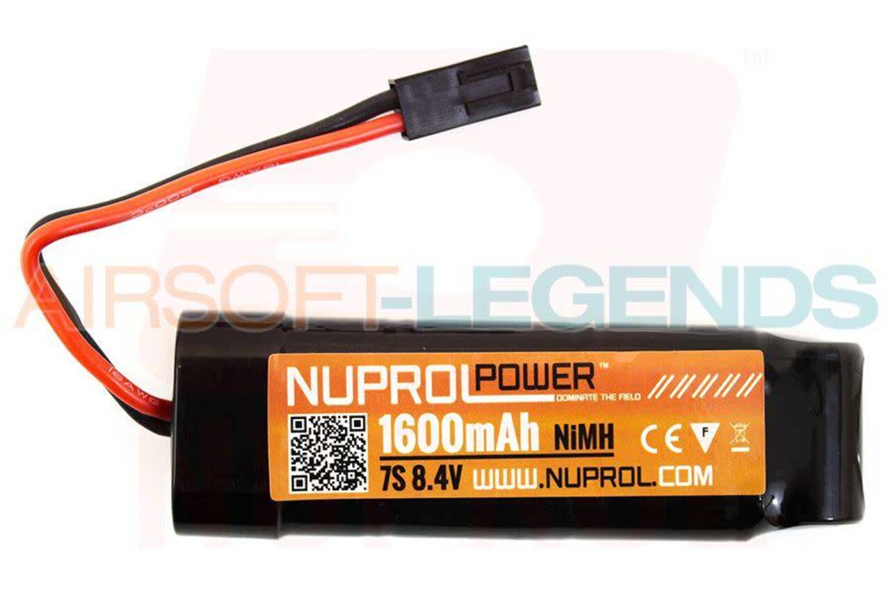 Nuprol 9.6V NiMh Battery 1600MaH Small Type Mini Tamiya Nuprol 9.6V NiMh Battery 1600MaH Small Type Mini Tamiya