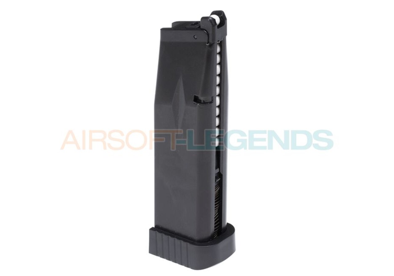 KJ Works Hi-Capa 6 Full Metal Co2 Magazine 29rds