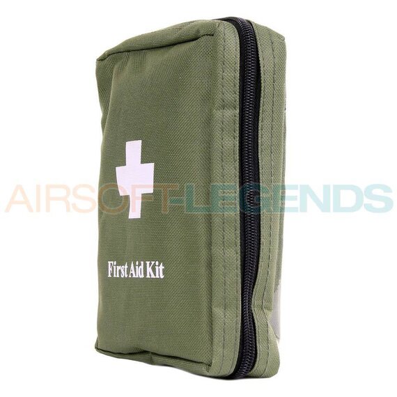 First Aid Kit incl. Molle Pouch OD Green