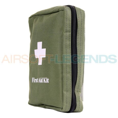 Mil-Tec First Aid Kit incl. Molle Pouch OD Green