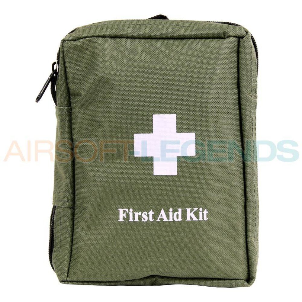 Mil-Tec First Aid Kit incl. Molle Pouch OD Green