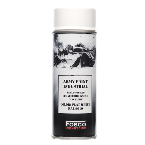 Fosco Fosco Army Paint 400ml - Flat White RAL9010 Fosco Fosco Army Paint 400ml - Flat White RAL9010