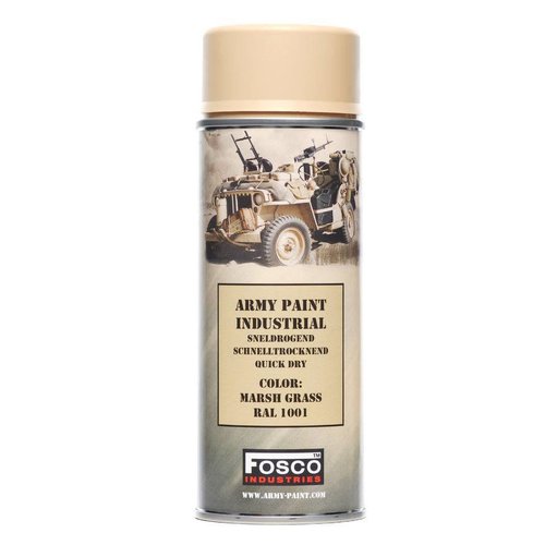 Fosco Fosco Army Paint 400ml - Marsh Grass RAL1001 Fosco Fosco Army Paint 400ml - Marsh Grass RAL1001