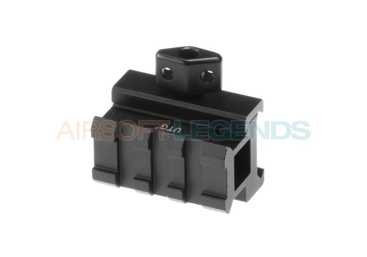 Leapers Medium Profile 3-Slot Twist Lock Riser Mount