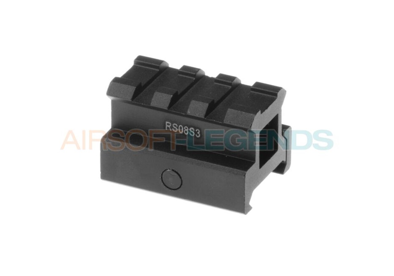 Leapers Medium Profile 3-Slot Twist Lock Riser Mount