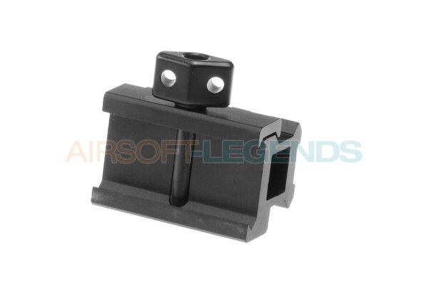 Leapers Medium Profile 3-Slot Twist Lock Riser Mount Leapers Medium Profile 3-Slot Twist Lock Riser Mount