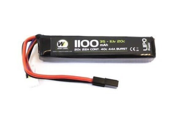 Nuprol 11.1v LiPo 1100Mah 20C Stick type Mini Tamiya Nuprol 11.1v LiPo 1100Mah 20C Stick type Mini Tamiya
