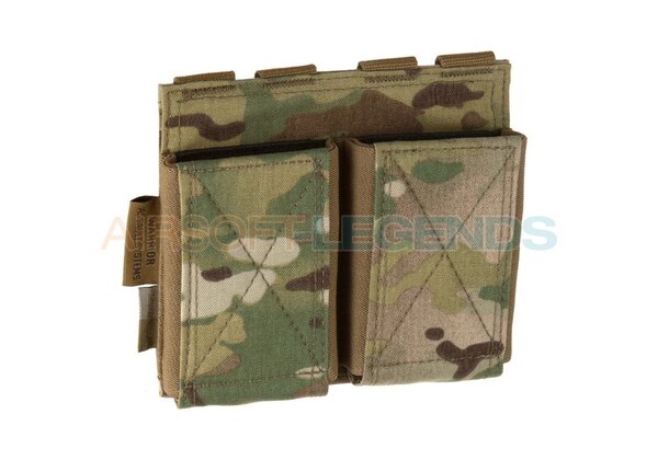 Warrior Assault Systems Double Elastic Mag Pouch Multicam Warrior Assault Systems Double Elastic Mag Pouch Multicam