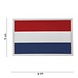 101Inc. Dutch Flag Rubber Patch 101Inc. Dutch Flag Rubber Patch