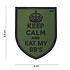 PVC Keep Calm OD Green