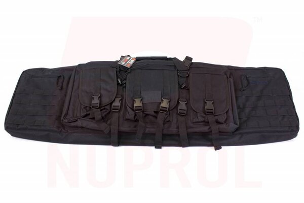Nuprol PMC DeLuxe Double Rifle Gun Bag 46inch Black Nuprol PMC DeLuxe Double Rifle Gun Bag 46inch Black