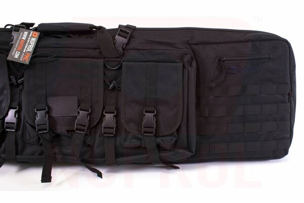 Nuprol PMC DeLuxe Double Rifle Gun Bag 46inch Black Nuprol PMC DeLuxe Double Rifle Gun Bag 46inch Black