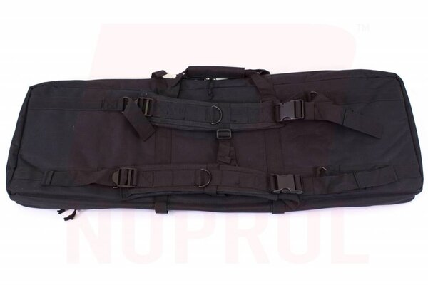 Nuprol PMC DeLuxe Double Rifle Gun Bag 46inch Black Nuprol PMC DeLuxe Double Rifle Gun Bag 46inch Black