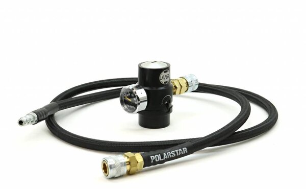 PolarStar Micro Regulator Gen 2 w/ Braided Air Line 36 Inch PolarStar Micro Regulator Gen 2 w/ Braided Air Line 36 Inch