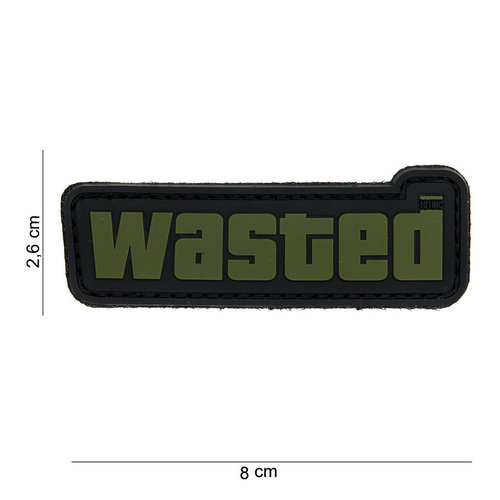 101Inc. 101Inc. Wasted PVC Patch Black/Green 101Inc. 101Inc. Wasted PVC Patch Black/Green