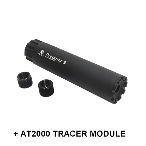 Acetech Acetech Aluminium Silencer Predator S with AT2000 TRACER Module Acetech Acetech Aluminium Silencer Predator S with AT2000 TRACER Module