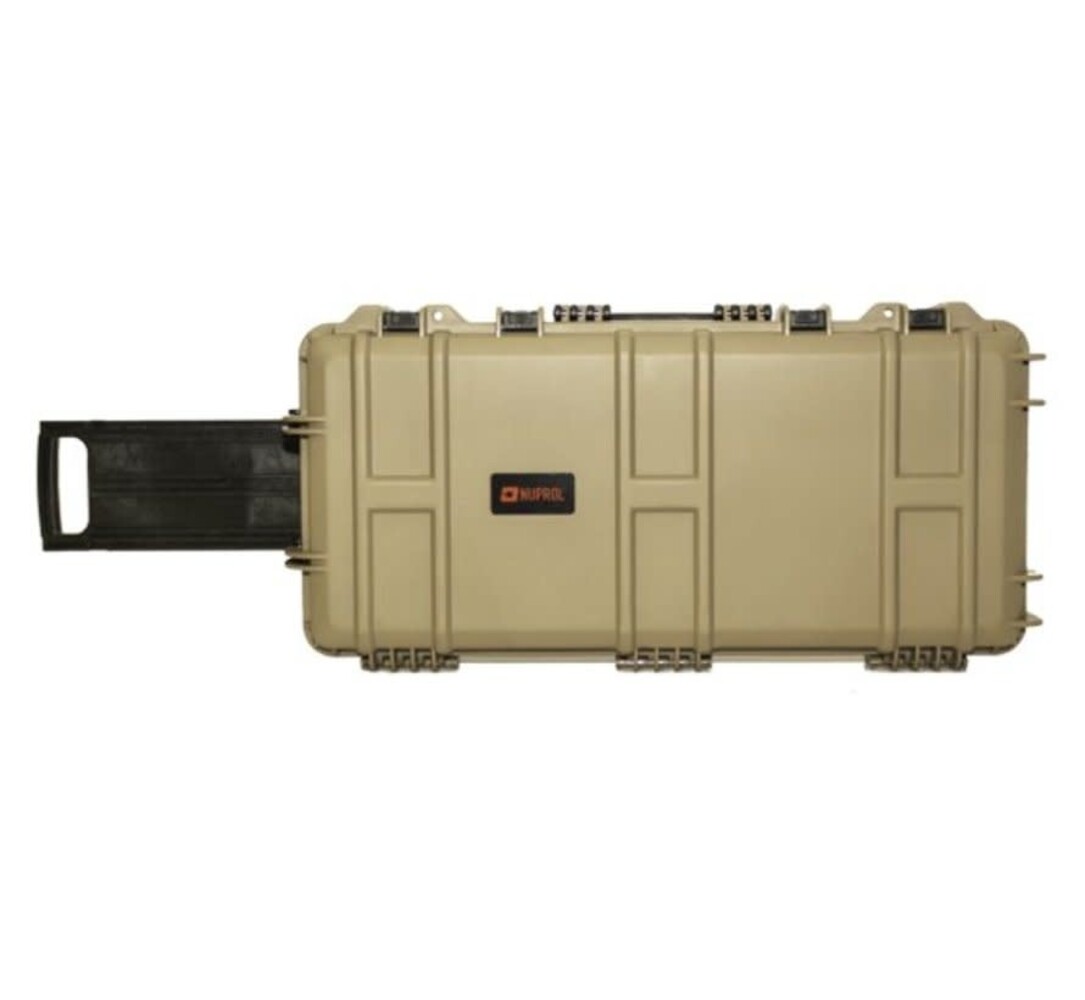 Nuprol Medium Hard Case Wave Foam Tan