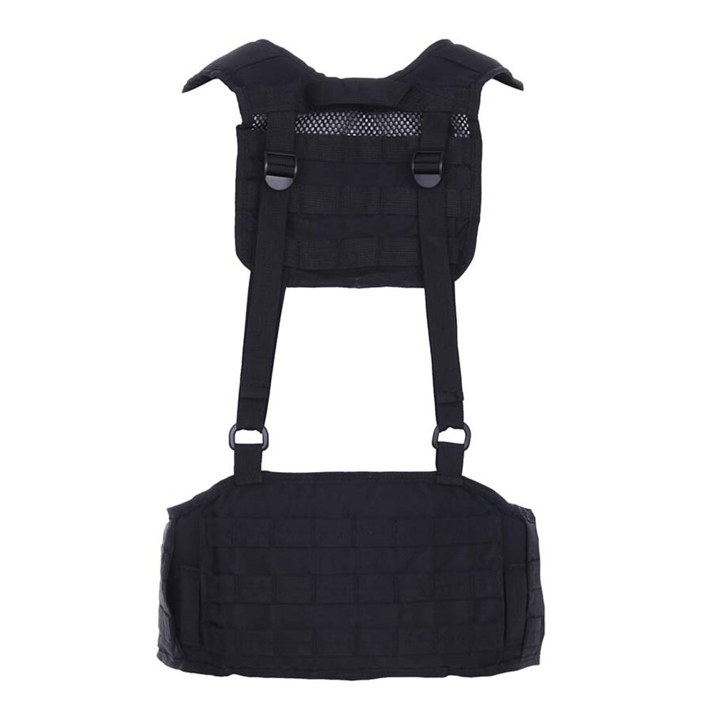 101Inc. Combat belt with Harness Black