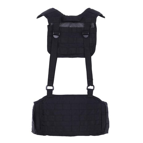 101Inc. Combat belt with Harness Black